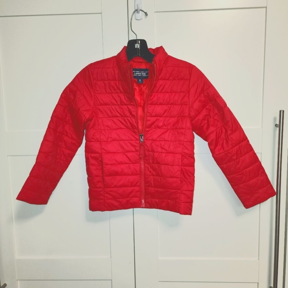 Lands End Kid ThermoPlume Jacket (Unisex) Medium
